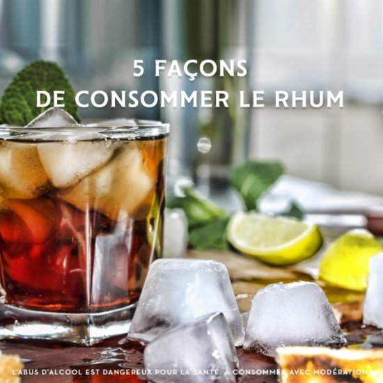 Les 5 façons de déguster du rhum