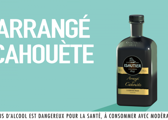 CAHOUÈTE FLAVOURED RUM: THE NEW REFERENCE PRODUCT OF THE ISAUTIER RANGE