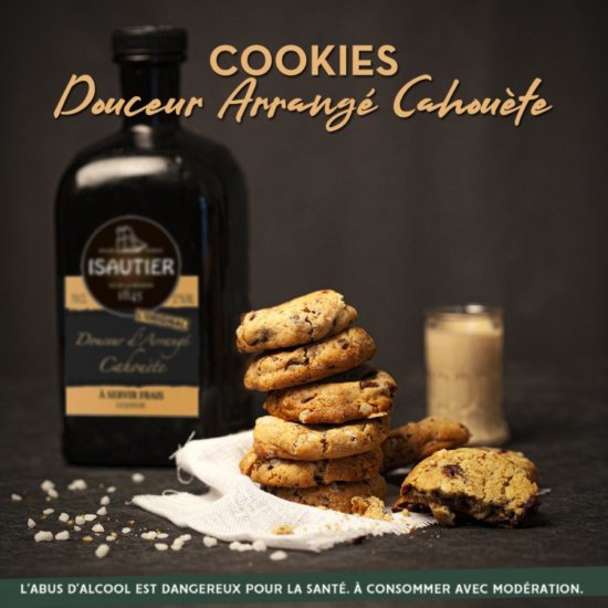 Cookies à la douceur d’arrangé cahouète