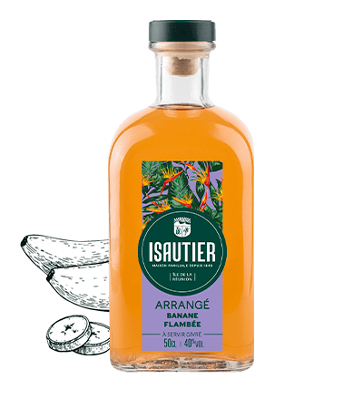 Arrangé Banane Flambée