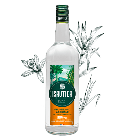 Rhum blanc agricole 55%vol