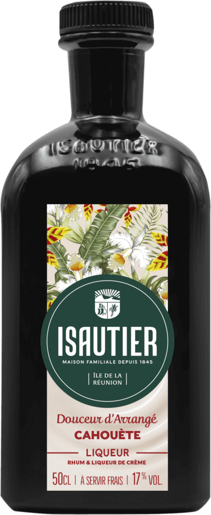 Rhum arrangé cahouete 17°, Isautier (50 cl)