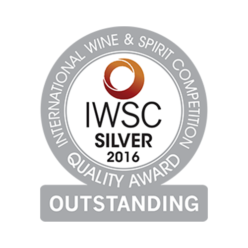 Récompenses IWSC silver 2016 Outstanding