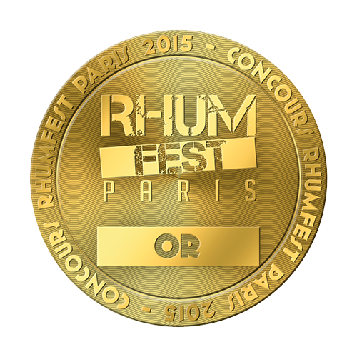 Récompense Rhum Fest Paris or 2015