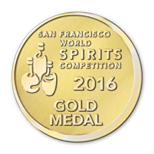 Récompense San Francisco World Spirits Competition Gold Medal 2016