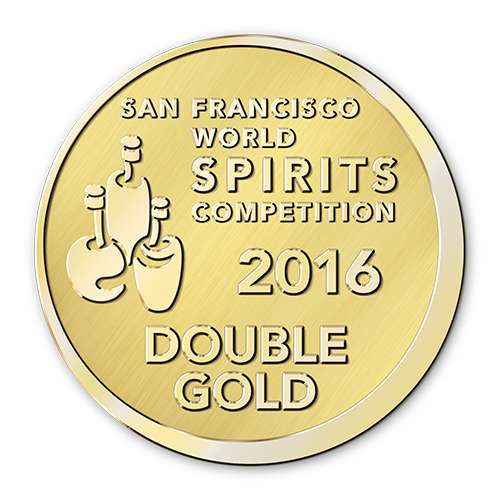 Récompense San Francisco World Spirits competition 2016 double gold