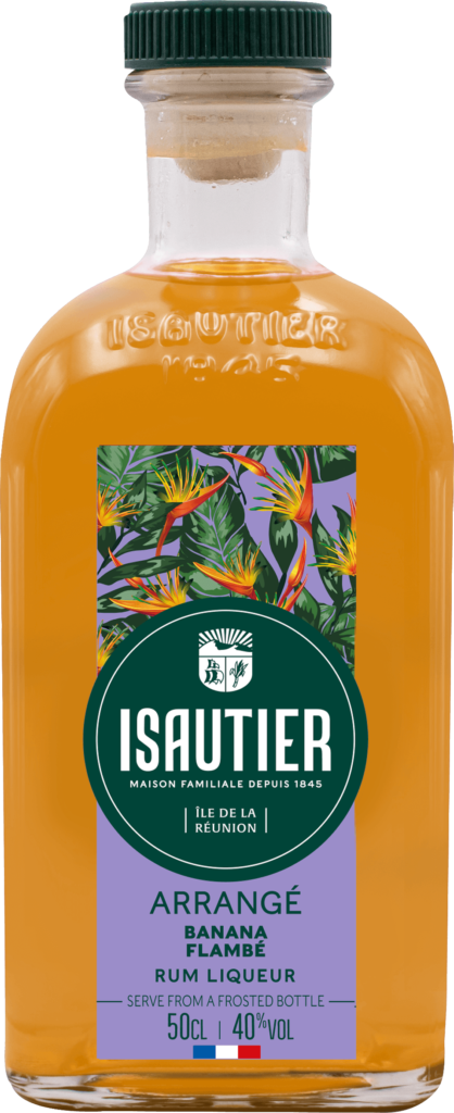 Isautier Rhum arrangé Banane Flambée 40° 50cl