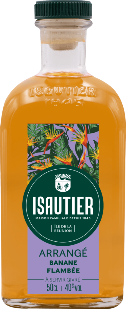 Isautier Douceur d'Arrangé Banane Flambée 17° - Rhum Attitude