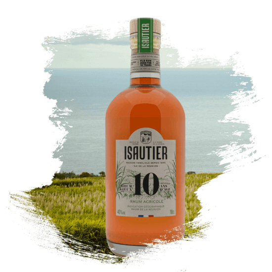 Isautier - Rhum blanc agricole 55° 1L