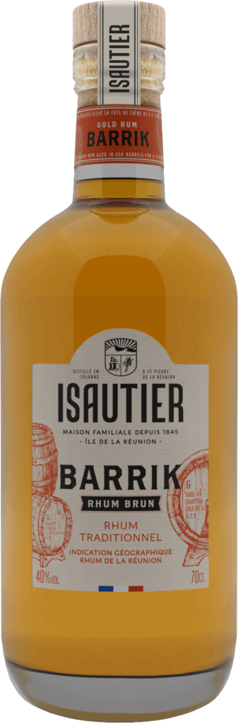 Rhum ambré Barrik bouteille