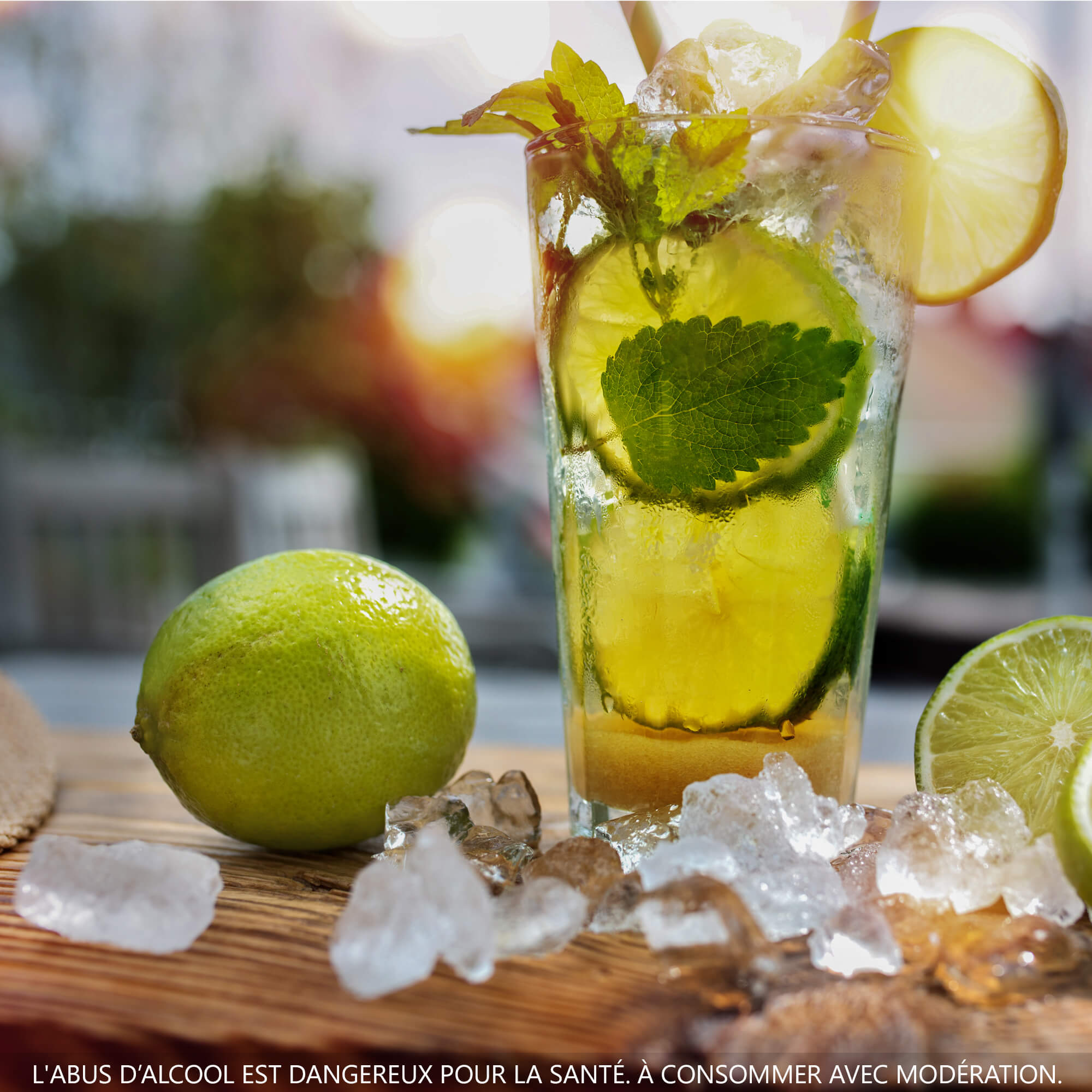 Cocktail au rhum incontournable d'été le Mojito Isautier