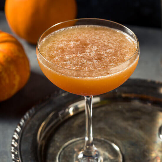 Butternut Squash Daiquiri  : Isautier Thanksgiving Cocktails