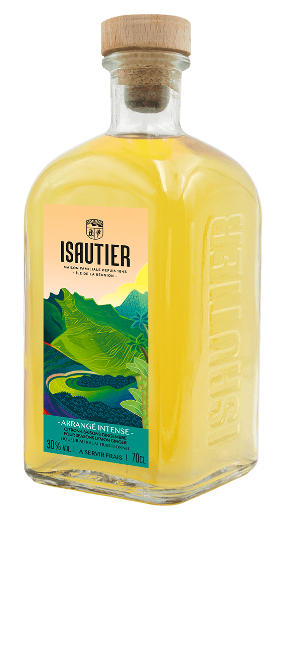Bouteille de rhum arrangé Isautier « Arrangé Intense »