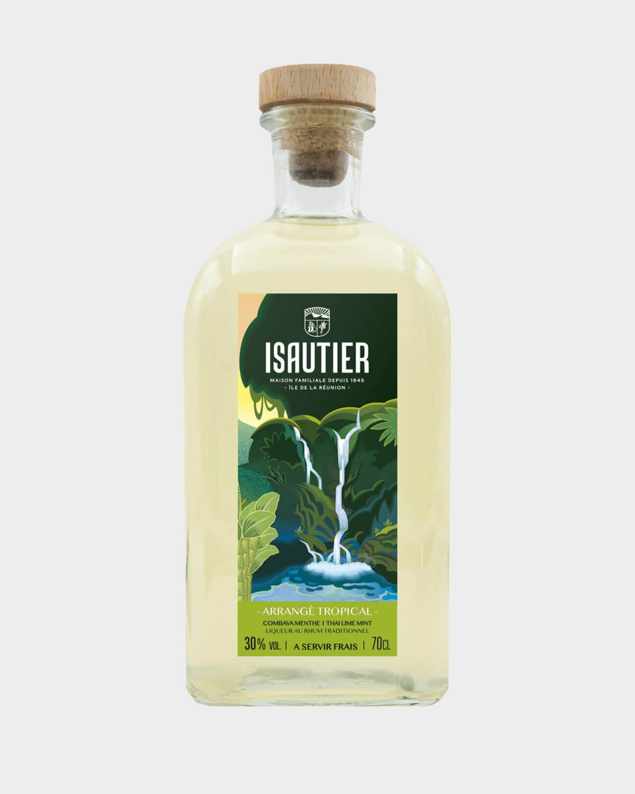 Bouteille de rhum arrangé Isautier « Arrangé Tropical »