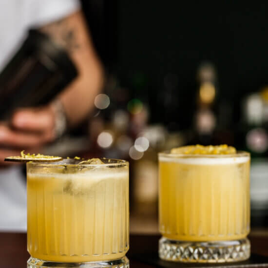 The Piña Péi: An Arrangé Lychee Passion Fruit cocktail