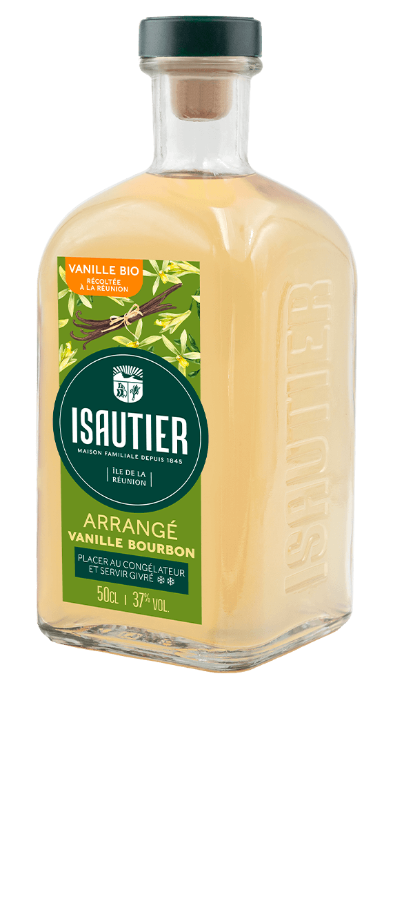 Bouteille de rhum arrangé Isautier « Arrangé Vanille Bourbon »