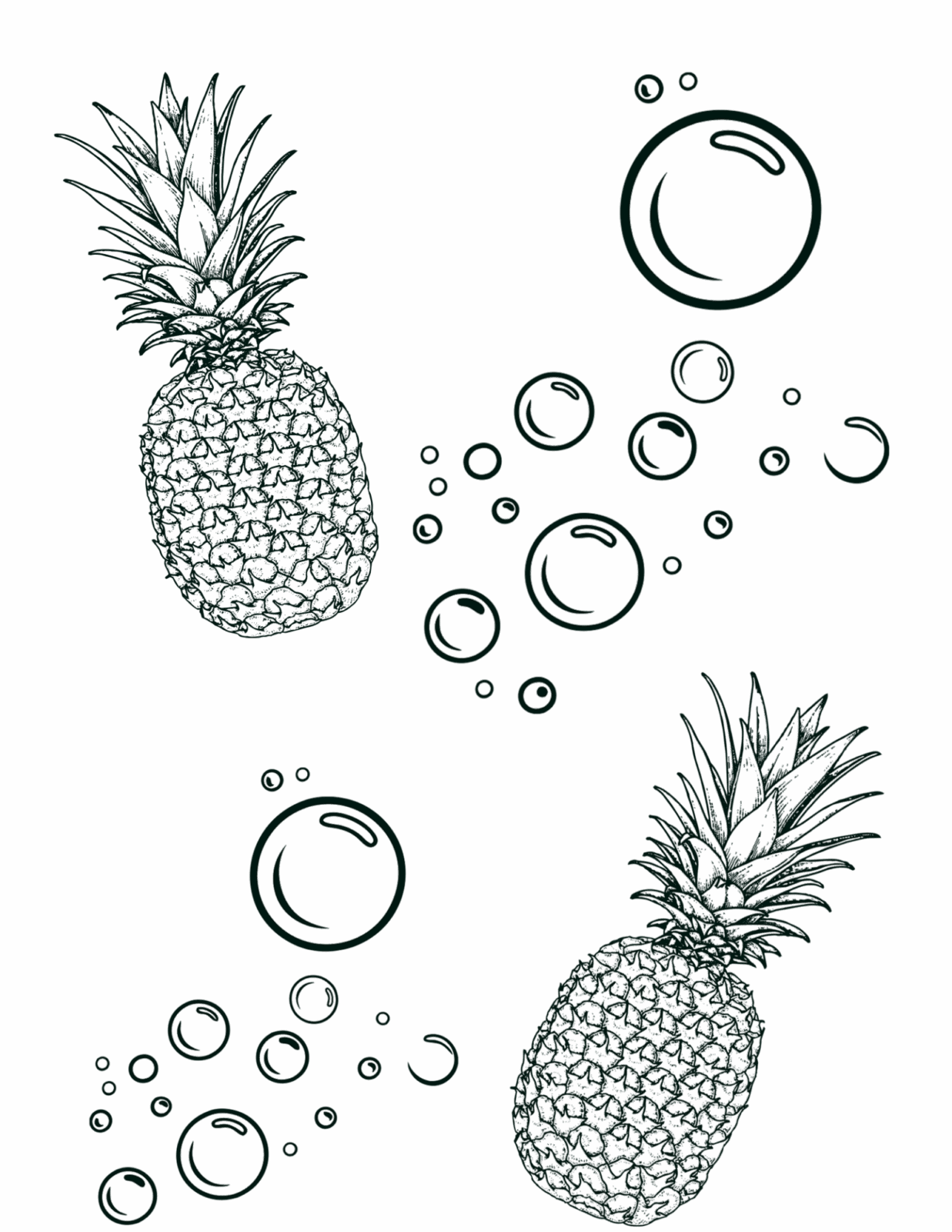 FIZZ ANANAS VICTORIA - Cocktail prêt-à-boire